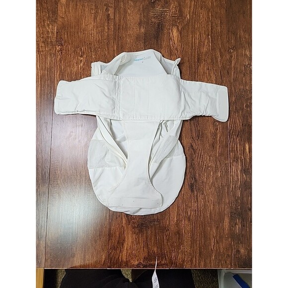 Happiest Baby SNOO Sleep Sack Swaddle Organic Cotton Unisex White Medium 2-4M - Picture 5 of 7